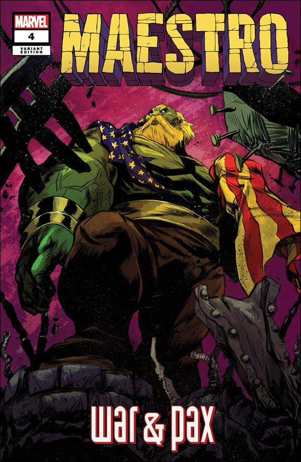 Maestro: War and Pax issue 4-B Sanford Greene Cover