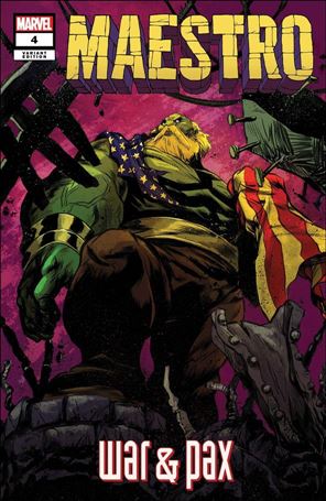 Maestro: War and Pax issue 4-B Sanford Greene Cover