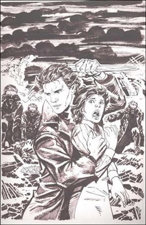 Angel: Blood & Trenches issue 1-B 1:10 Virgin Sketch Cover