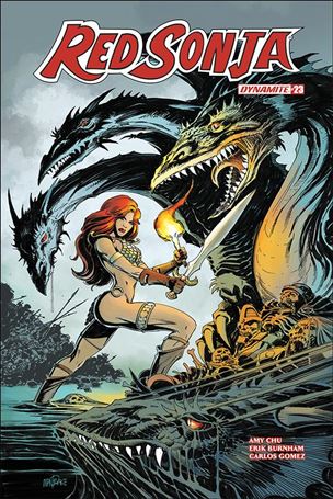 Red Sonja (2017) issue 23-C Tom Mandrake Cover