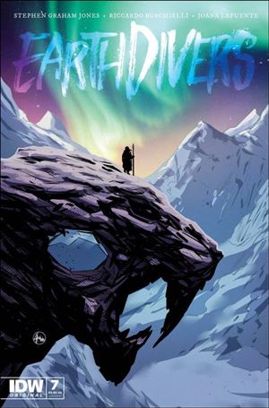 Earthdivers issue 7-B Angel Hernandez Cover