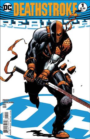 Deathstroke: Rebirth issue 1-B Stephen Platt Cover