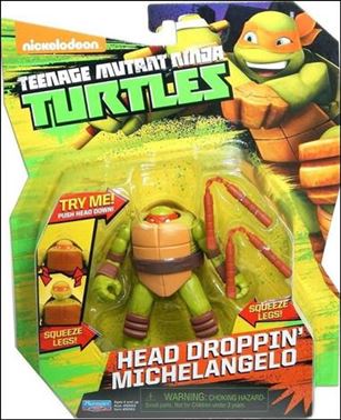Teenage Mutant Ninja Turtles (2012) figure 61 Head Droppin' Michelangelo
