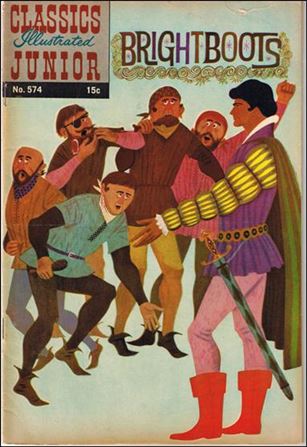Classics Illustrated Junior issue 574 Contains Coming Next Ad