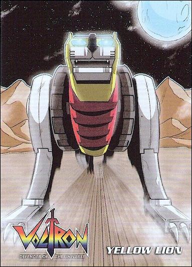 Voltron Preview (Base Set) card VPS5 Yellow Lion