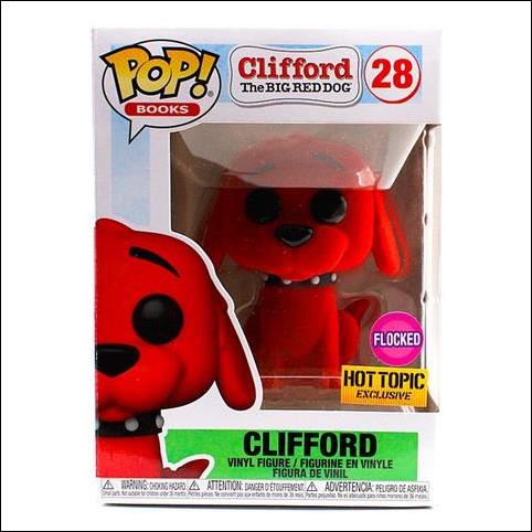 POP! Books figure 28 Clifford (Flocked)