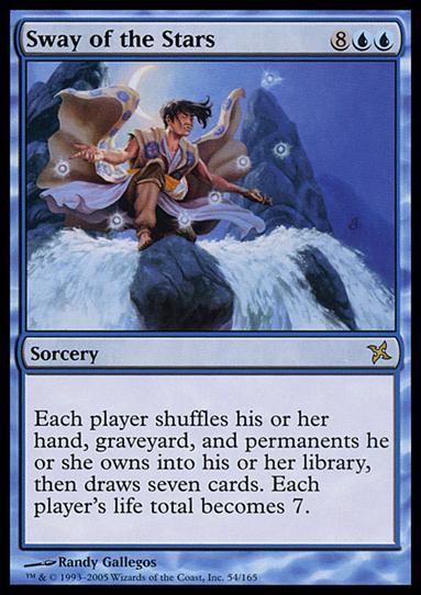Magic the Gathering: Betrayers of Kamigawa (Base Set) card 54 Sway of the Stars