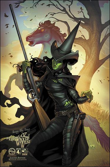 Legend of Oz: The Wicked West (2015) issue 4-C Nei Ruffino 1:8 Cover