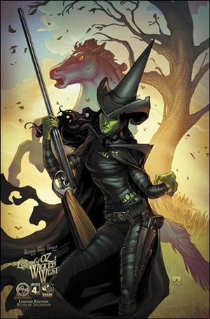 Legend of Oz: The Wicked West (2015) issue 4-C Nei Ruffino 1:8 Cover