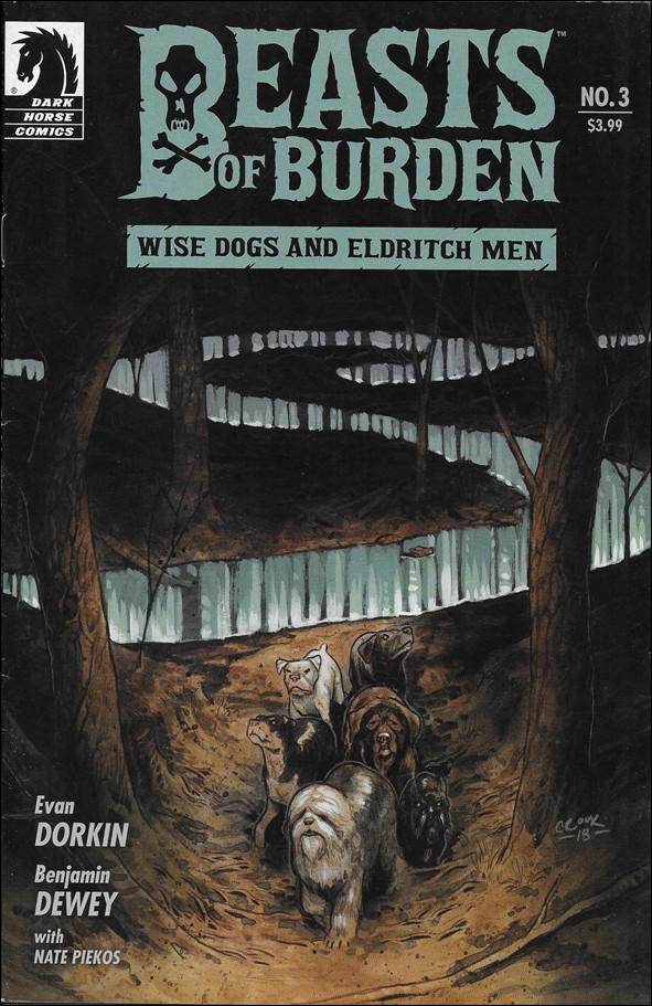 Beasts of Burden: Wise Dogs and Eldritch Men issue 3-B Tyler Crook Cover