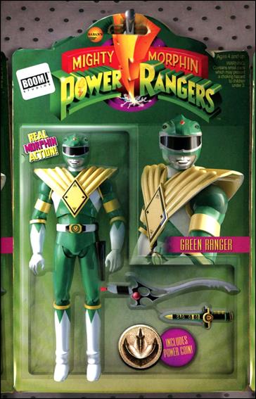 Mighty Morphin Power Rangers issue 1-F David Ryan Robinson Action Figure Cover