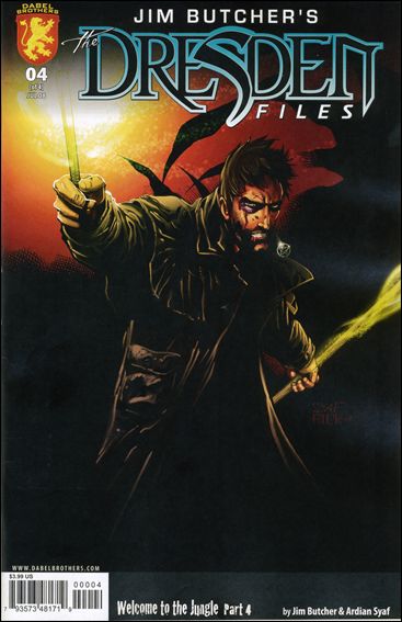 Jim Butcher's The Dresden Files: Welcome to the Jungle issue 4 Adrian Syaf Cover