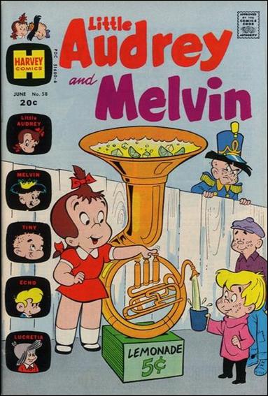 Little Audrey and Melvin issue 58