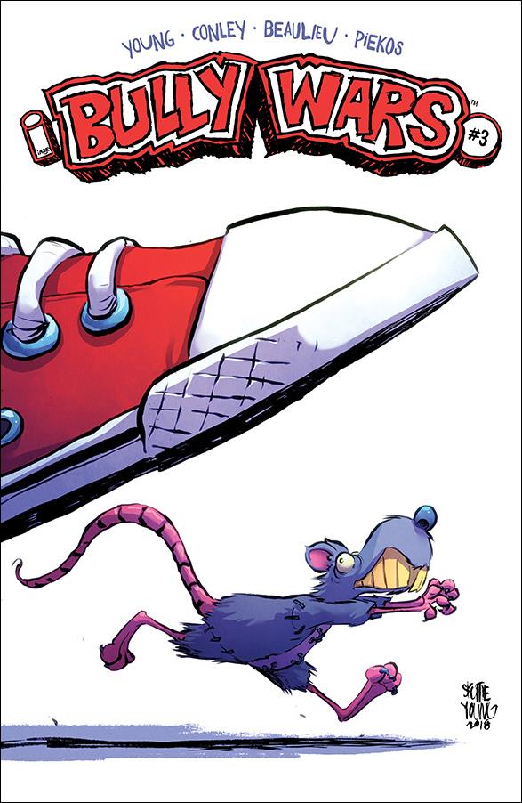 Bully Wars issue 3-B Skottie Young Cover