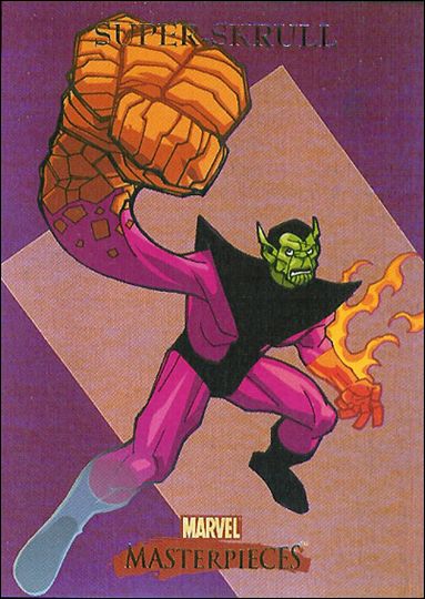 2007 Marvel Masterpieces (Parallel Foil Base Set) card 83 Super-Skrull