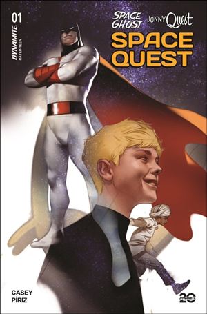 Space Ghost / Jonny Quest: Space Quest issue 1-D Ben Oliver Cover