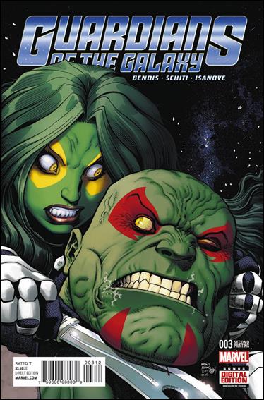Guardians of the Galaxy (2015)  issue 3-E Arthur Adams Cover (2nd Printing)