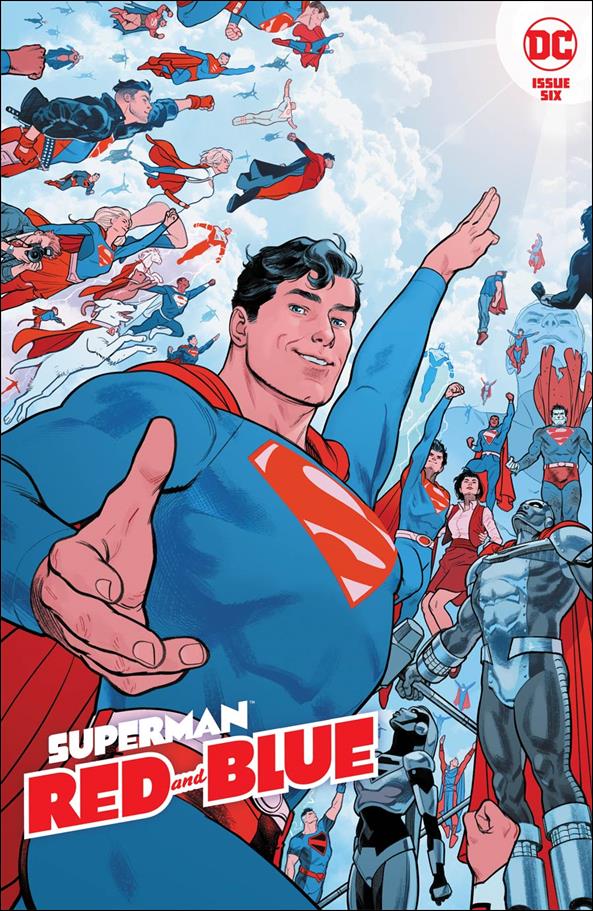 Superman Red and Blue issue 6 Evan "Doc" Shaner Cover