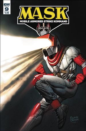M.A.S.K.: Mobile Armored Strike Kommand issue 9 Ryan Brown Cover