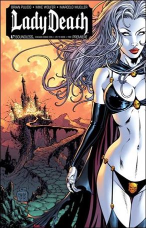 Lady Death (2010) issue Premiere-D Chicago Comic Con Cover 1/6000