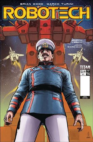 Robotech (2017) issue 4 Marco Turini Cover
