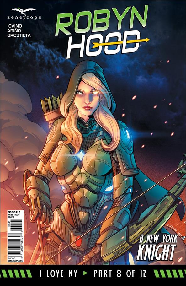 Robyn Hood: I Love NY issue 8-D Salvatore Cuffari Cover