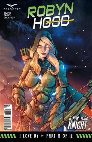 Robyn Hood: I Love NY issue 8-D Salvatore Cuffari Cover
