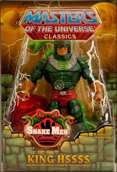 Masters of the Universe Classics figure 40 King Hssss