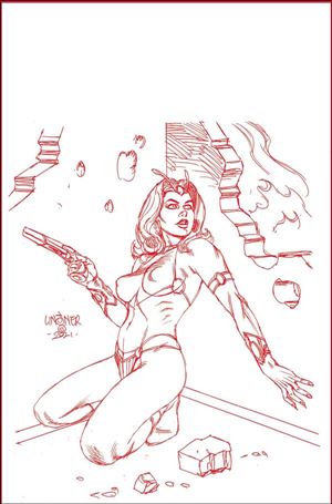 John Carter of Mars (2022) issue 1-M Joseph Michael Linsner 1:15 Red Line Virgin Cover