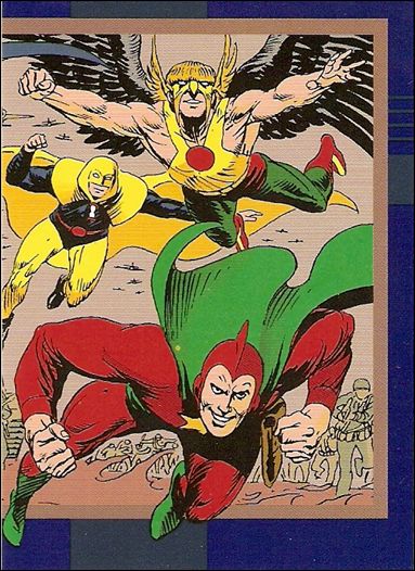 DC Cosmic Teams (Base Set) card 9 Justice Society of America: Card 3