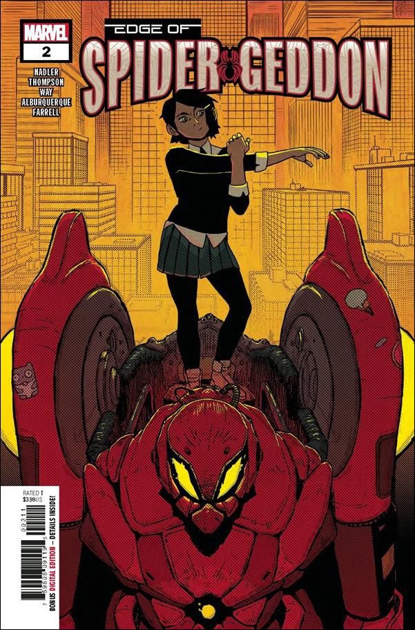 Edge of Spider-Geddon issue 2 Jake Wyatt Cover