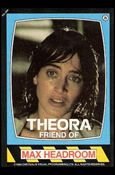 Max Headroom (Base Set) card 25 Theora  Friend of Max Headroom