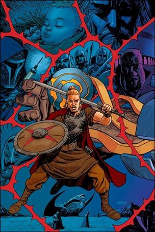 X-O Manowar (2012)  issue 0-C Dave Johnson Connecting Far Left Cover