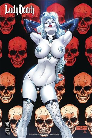 Lady Death: Cybernetic Desecration issue 2-D Pasquale Qualano Naughty Cover