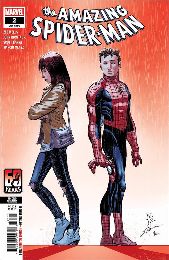 Amazing Spider-Man (2022) issue 2-E John Romita Jr. Cover (2nd Printing)