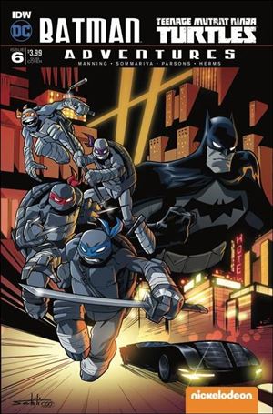 Batman/Teenage Mutant Ninja Turtles Adventures issue 6-C Valerio Schiti Subscription Cover