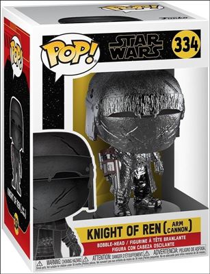 POP! Star Wars figure 334-B Knight of Ren (Arm Cannon) (Chrome)