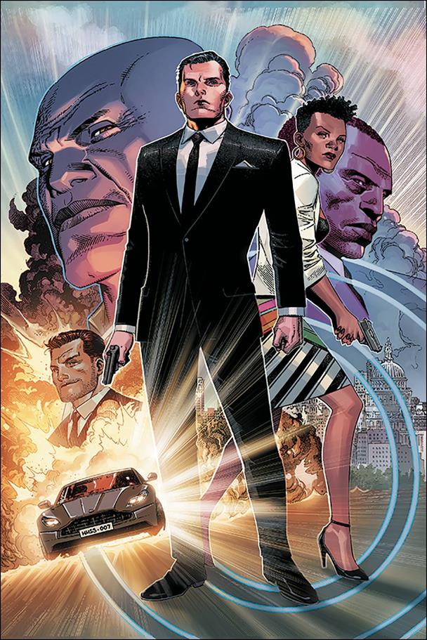 James Bond (2019) issue 1-F Jim Cheung Connecting Virgin Cover