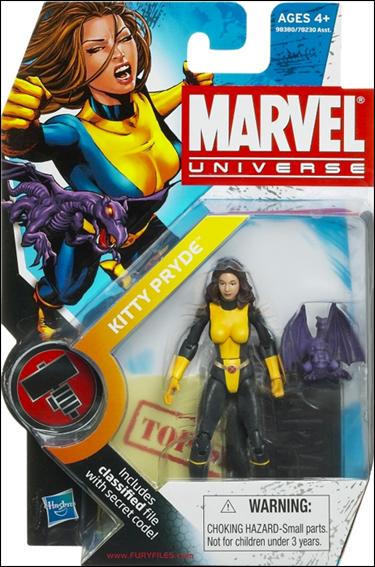 Marvel Universe (Series 2) figure 017 Kitty Pryde with Lockheed