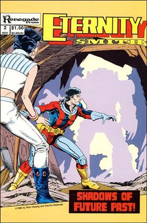 Eternity Smith (1986) issue 2 Wraparound Cover