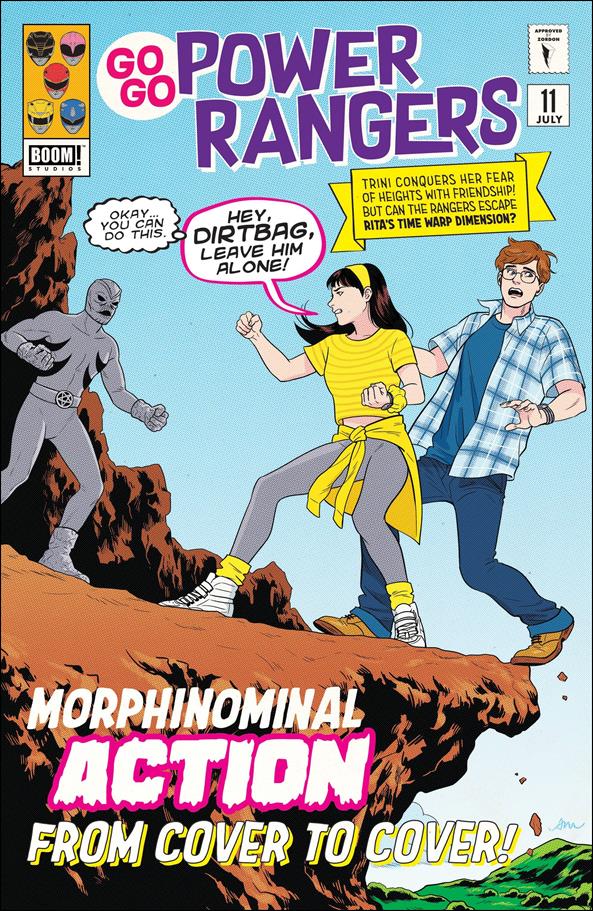 Saban's Go Go Power Rangers issue 11-C Audrey Mok Subscription Cover