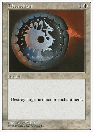 Magic the Gathering: Anthologies (Base Set) card 5 Disenchant