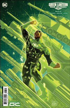 Green Lantern: War Journal issue 3-D Edwin Galmon 1:50 Cardstock Cover