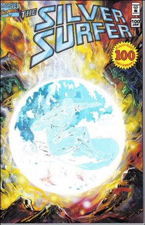 Silver Surfer (1987) issue 100 Prism Foil Cover