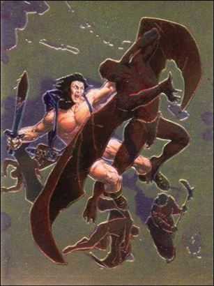 Conan III (Base Set) card 30 Savage Sword #202