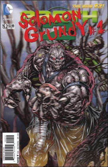 Earth 2 issue 15.2-C Solomon Grundy 3D Cover (2nd Printing)