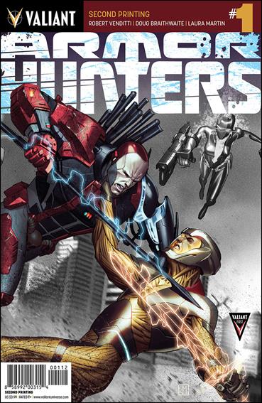 Armor Hunters issue 1-H Jorge Molina Wraparound Cover (2nd Printing)