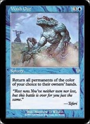 Magic the Gathering: Invasion (Base Set) card 87 Wash Out