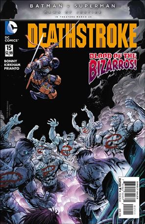 Deathstroke (2014) issue 15 Tyler Kirkham Cover