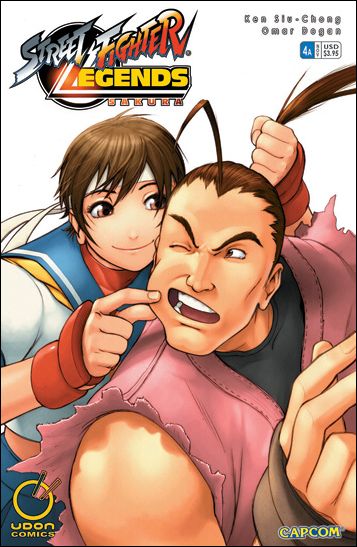Street Fighter Legends: Sakura issue 4 Omar Dogan Cover
